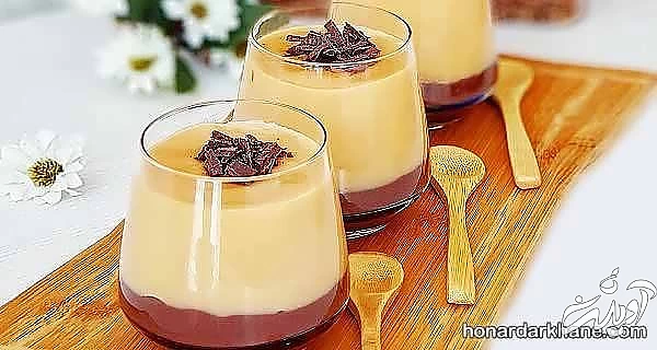 روش درست کردن دسر لیوانی خوشمزه